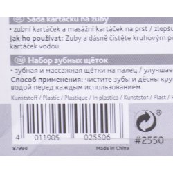 Trixie Tandbrste, 2 Stk 2550