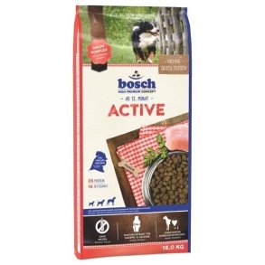 BOSCH Active - trfoder til hunde - 15 kg