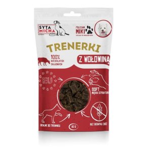 SYTA MICHA Treats with beef - godbid til hund - 80g
