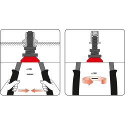 Yato Yt-36119 M5-M12 Nittepistol