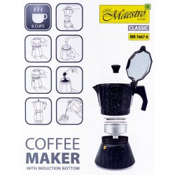 Kaffemaskine Til 6 Kopper Mr-1667-6 Maestro