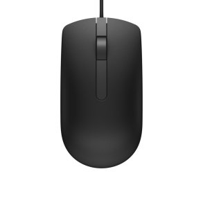 DELL MS116 mus Ambidextrous USB Type-A Optisk 1000 dpi