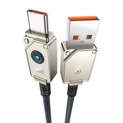 Baseus Unbreakable USB A til USB C-kabel 2 m 100 W hvid