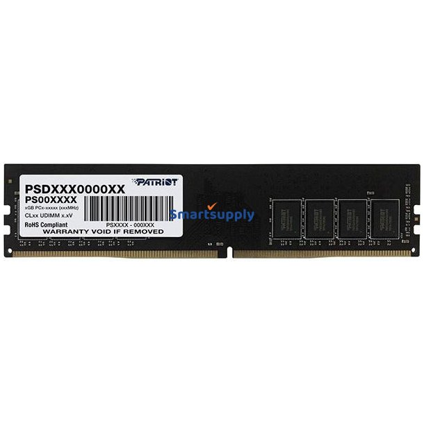 Patriot Memory Signature PSD48G32002 hukommelsesmodul 8 GB 1 x 8 GB DDR4 3200 MHz