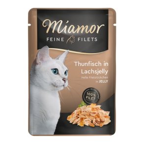Miamor 74078 trfoder til kat 100 g Voksen Laks, Tunfisk