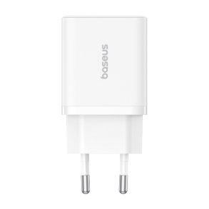 Baseus P10111404213-00 Cube USB-C / USB-A 30W netoplader Hvid