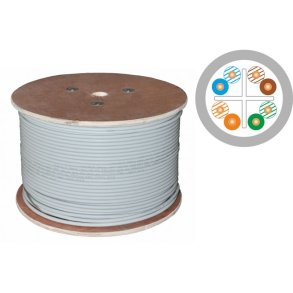 ALANTEC U/UTP cat.6 B2ca LSOH kabel 4x2x23AWG 500m
