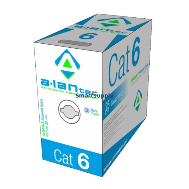 A-Lan Kiu6lsoh305 Netvrkskabel Gr 305 M Cat 6 U/Utp