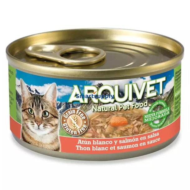 Arquivet Tun Og Laks - Vdfoder Til Katte - Dse - 80 G