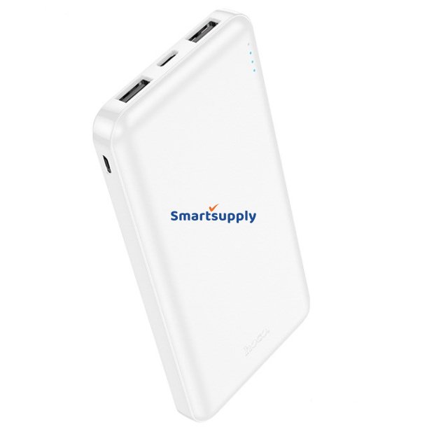 Hoco J100 Powerbank 10000 mAh Hvid