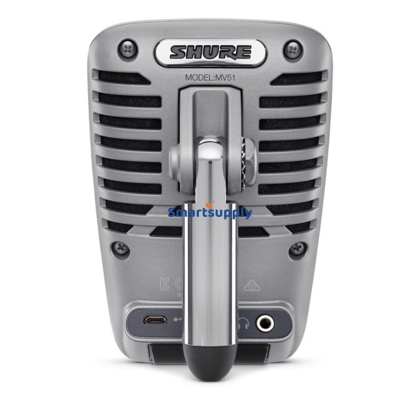 Shure MOTIV MV51 Gr Mikrofon til digitalt videokamera