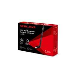 Mercusys Ac650 High Gain Trdls Dual Band Usb-Adapter