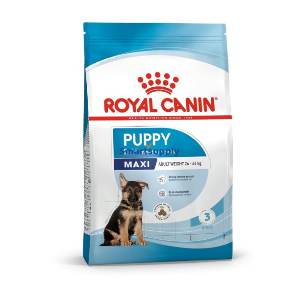 Royal Canin Maxi Puppy 15 kg Hundehvalp Ris, Grntsag