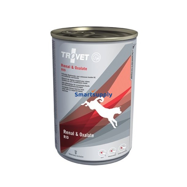 Trovet Renal &amp; Oxalate Rid Med Kylling - Vdfoder Til Hunde - 400 G