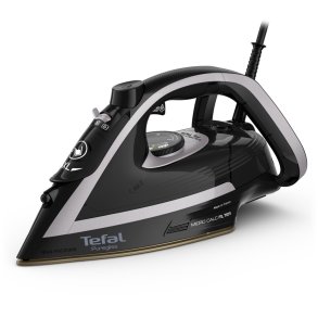 Tefal Puregliss FV8062E0 strygejern Tr & dampstrygejern Durilium AirGlide Autoclean soleplate 3000 W Sort, Gr