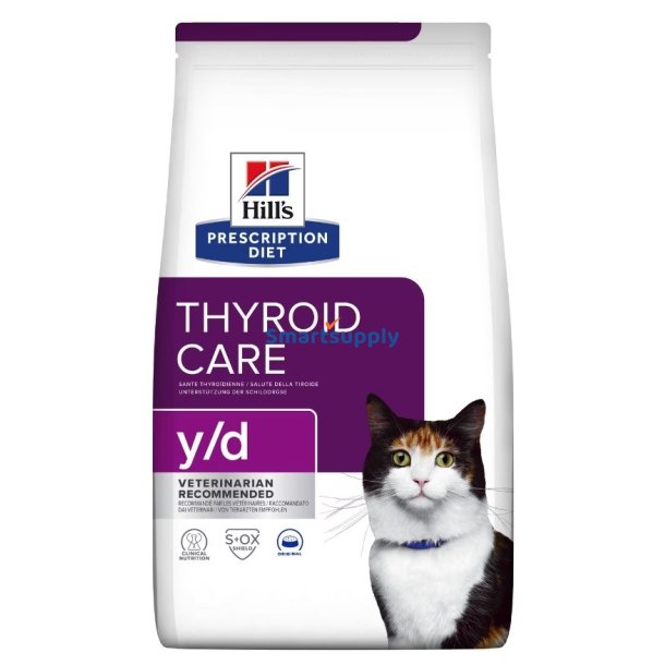 Hill's Thyroid Care Y/D - Trfoder Til Kat - 3 Kg