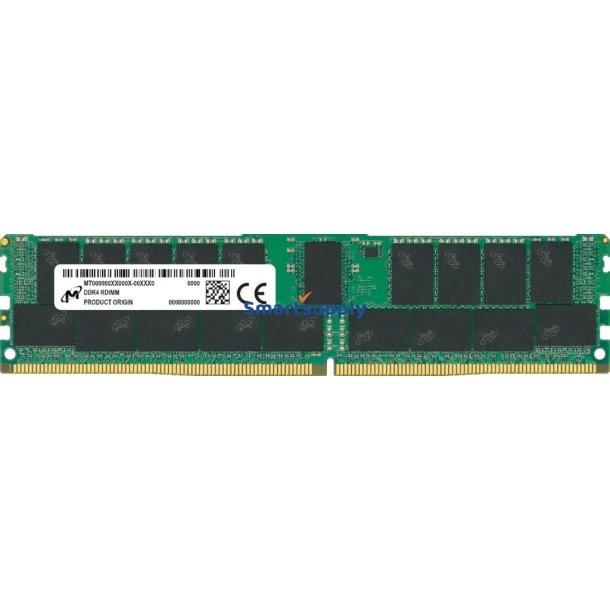 Micron Rdimm Ddr4 32Gb 2Rx4 3200Mhz Pc4-25600 Mta36asf4g72pz-3G2r