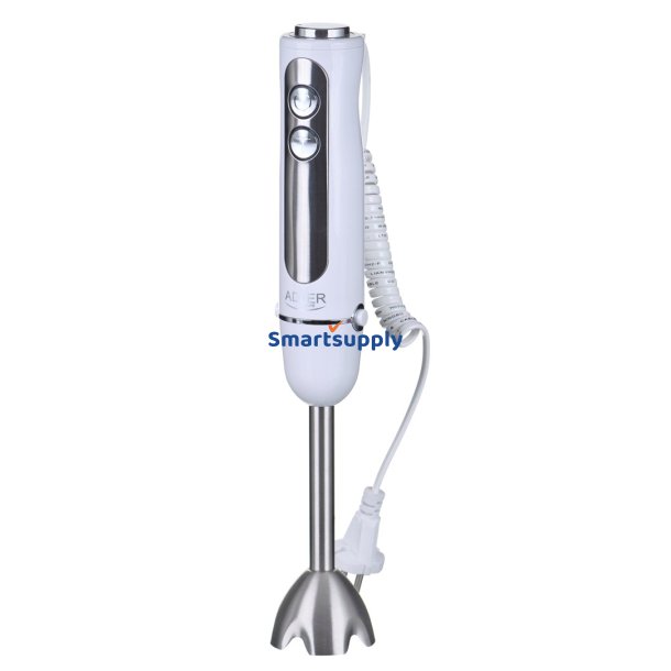 ADLER AD 4625W Stavblender Rustfrit stl 1500 W Hvid