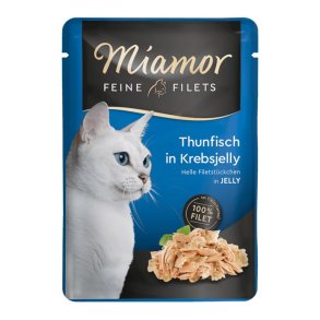 Miamor 74080 trfoder til kat 100 g Voksen Crab (pet food flavor), Tunfisk