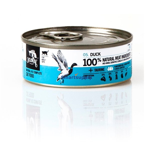 3Coty Duck - Vdfoder Til Katte - 80G