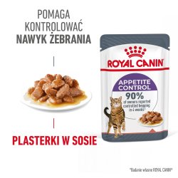 Royal Canin Appetitkontrol Stykker I Sauce - Vdfoder Til Katte - 12 X 85G