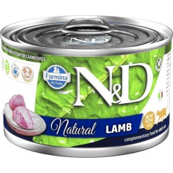 FARMINA N&D Cat Natural Lamb - vdfoder til katte - 140 g