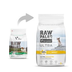RAW PALEO Ultra Mini Adult Kalkun - trt hundefoder - 2 kg