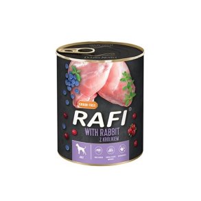Dolina Noteci Rafi Hundevdfoder med kanin, blbr og tranebr - 800g