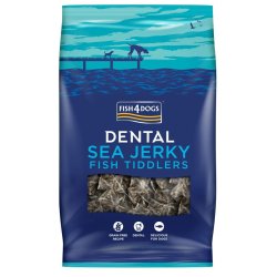 FISH4DOGS Dental Sea Jerky Fish Tiddlers - godbid til hund - 575g