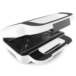 Tefal Snack Xl Sw7011 Sandwichmaskine 850 W Hvid, Rustfrit Stl