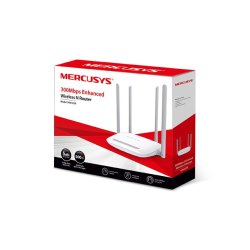 Mercusys Mw325r Trdls Router Enkeltbnds (2,4 Ghz) Fast Ethernet Hvid