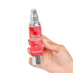 Sensual Massage Oil Strawberry 50 ml.