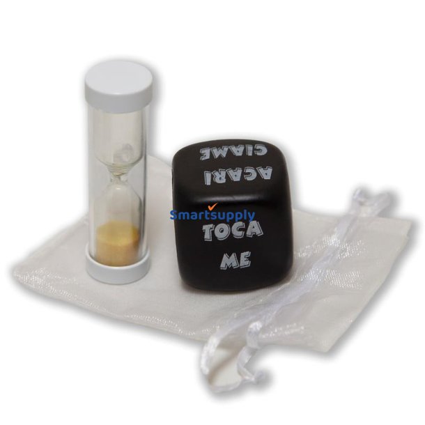 Action Dice with Hourglass