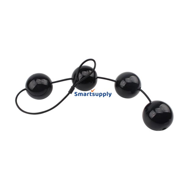 Anal and Vaginal Balls 65 x 6 cm Black