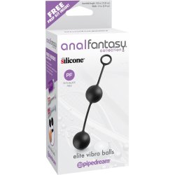 Anal Balls Elite Vibro Balls Black