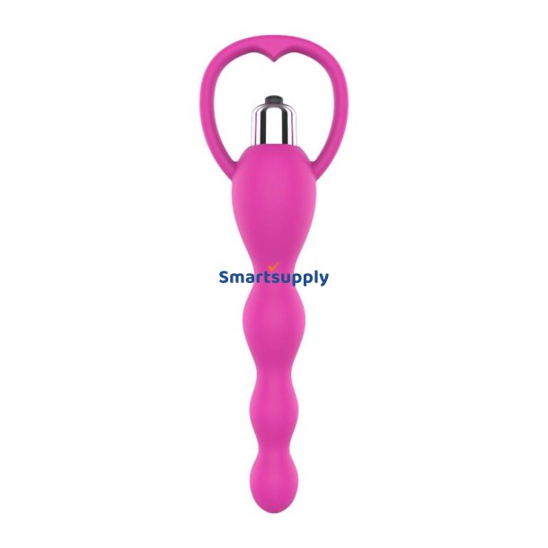 Anal Chain with Vibration Pink