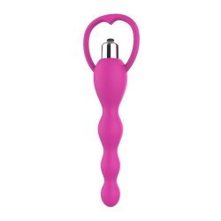 Anal Chain with Vibration Pink