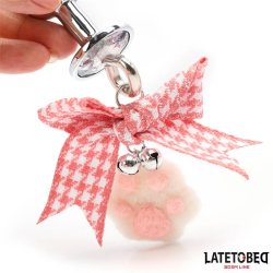 Anal Plug with Jewel and Pompon