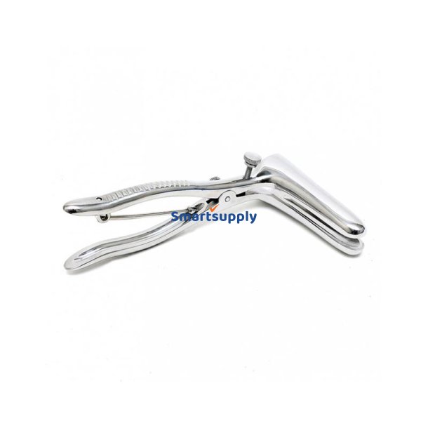 Anal Speculum with 2 Spoons Chrome-Silver
