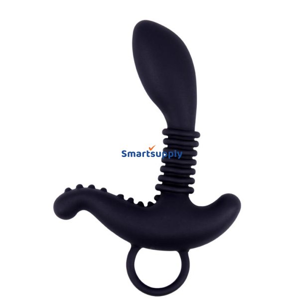 Anal Stimulator Booty Exciter Silicone Black