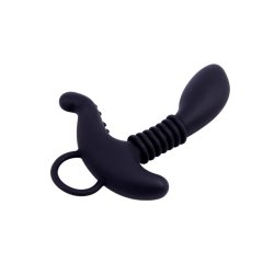 Anal Stimulator Booty Exciter Silicone Black