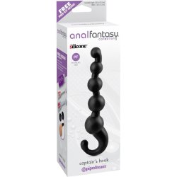Anal Stimulator Captains Hook Black