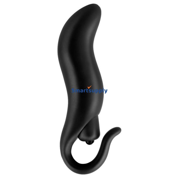 Anal Stimulator Pull Plug Vibe Black