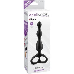 Anal Stimulator Tail Teazer Black