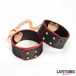 Ankle Cuff with Golden Chain