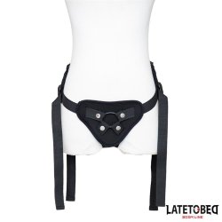 Lace Edge Strap On with Silicone Ring