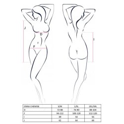 Enna Chemise Black - S/M