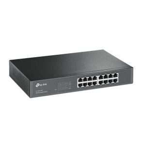TP-Link TL-SG1016D Ikke administreret Gigabit Ethernet (10/100/1000) Sort