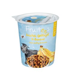 Fruitees 603500200 godbid til hund og kat Behandle Banan, Fjerkr 200 g