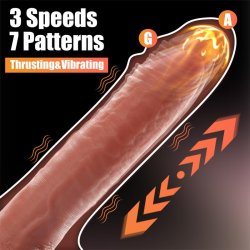 Baird Dildo with Thrusting and Vibratiion 8.07